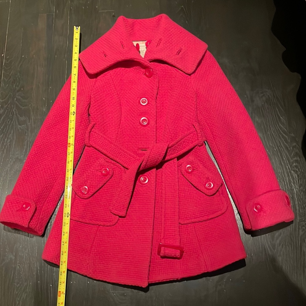 Anthropologie Elevenses Pink Coat 0P